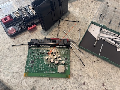 Cleaning the Control Unit